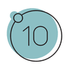10 year warranty-Blue