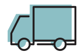 Truck icon - Teal